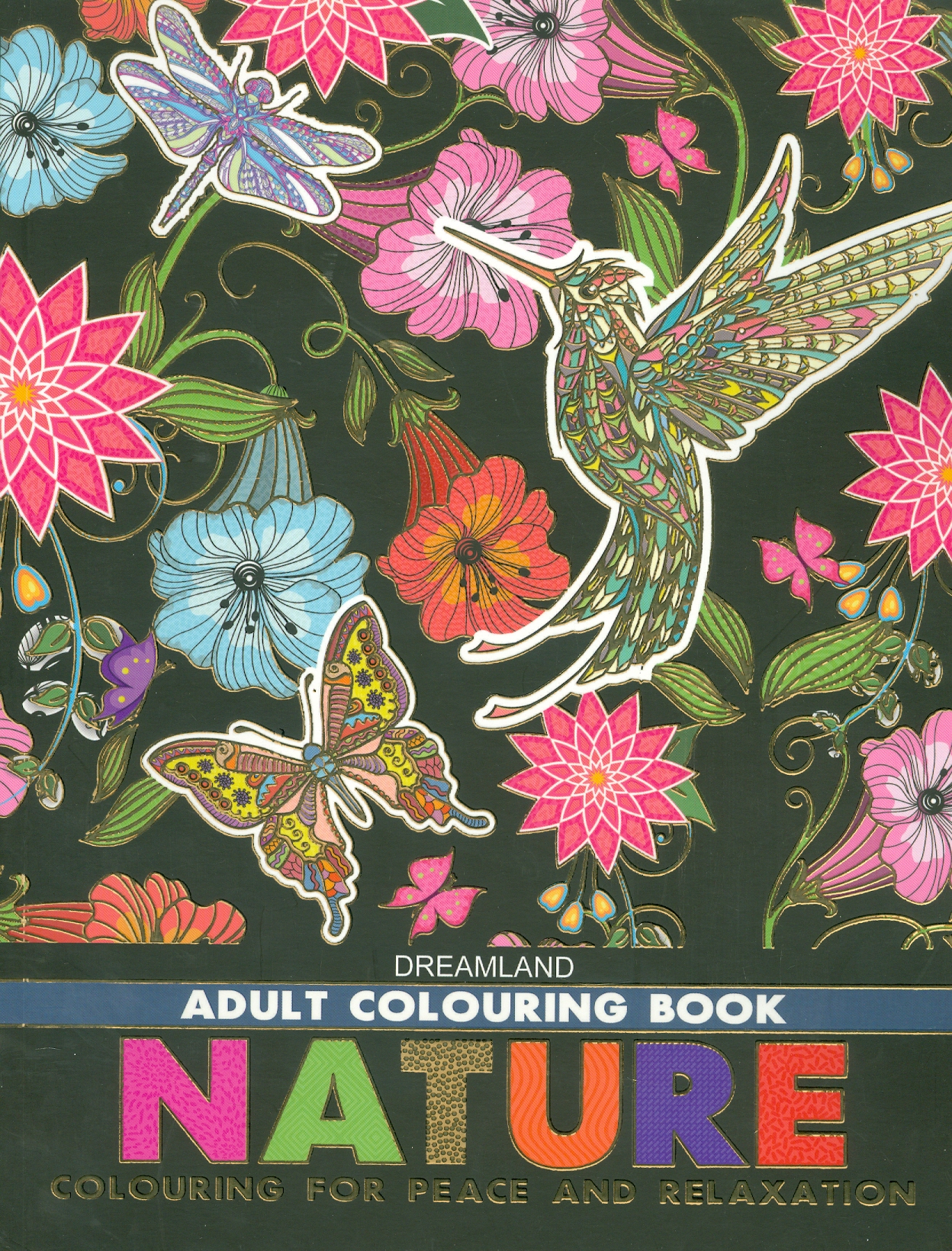 Nature - Adults Colouring Book (Sách Tô Màu: Thiên Nhiên)