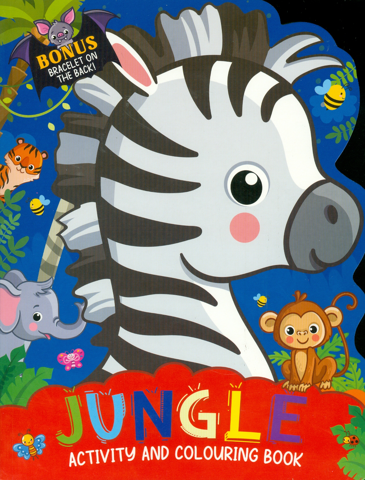 Jungle - Activity And Colouring Book (Sách Hoạt Động Và Tô Màu: Rừng Xanh)