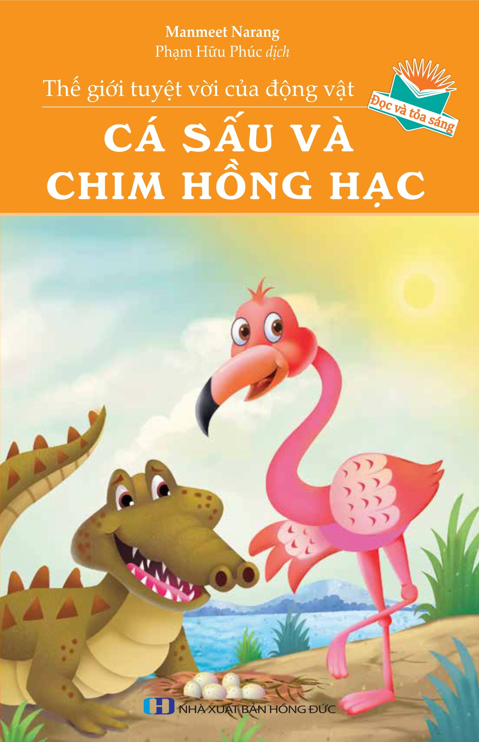 Cá Sấu Và Chim Hồng Hạc